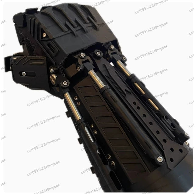 Wearable Mech Arm Cyberpunk Tactical Gloves, Flexible Finger Movement